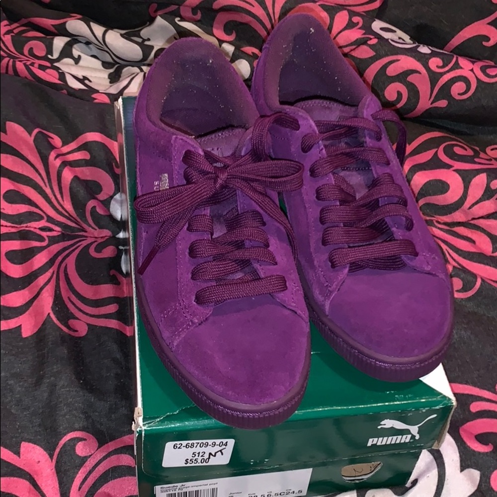 Purple pumas.